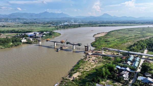 Cầu Lệ Bắc – Điểm nhấn trên lộ trình hoàn thiện kết cấu hạ tầng giao thông huyện Duy Xuyên